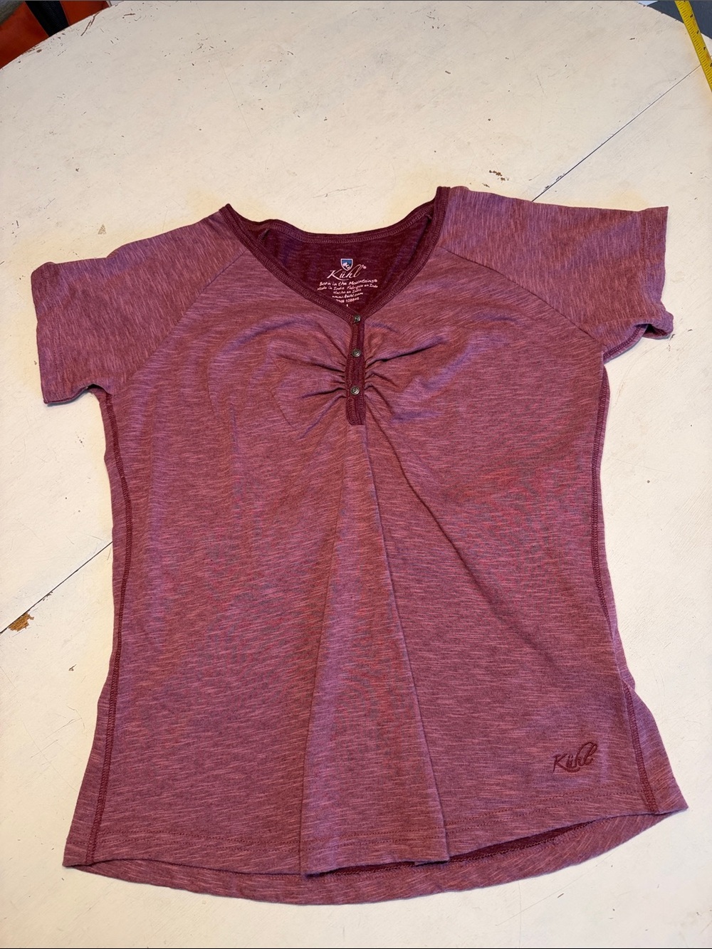 Kuhl women’s Henley top size large